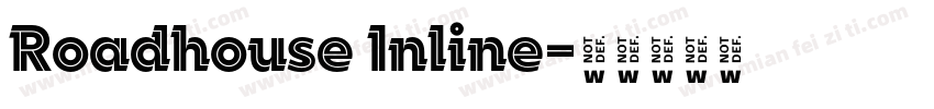 Roadhouse Inline字体转换